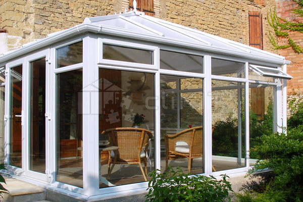 Photo n°2 of the BRIGHTON V4 Conservatory Glazing without Transom