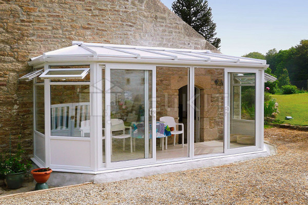Photo n°4 of the GREENWICH V2 Conservatory Full Glazing