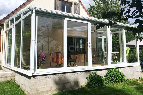 Photo n°5 of the MANCHESTER V4 Conservatory Glazing without Transom