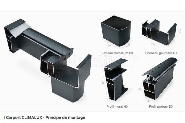 Assembly Guide for the CLIMALUX Aluminium Carport
