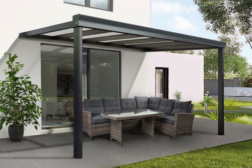 Photo n°1 of the CLIMALUX TRADITION Aluminum Pergola