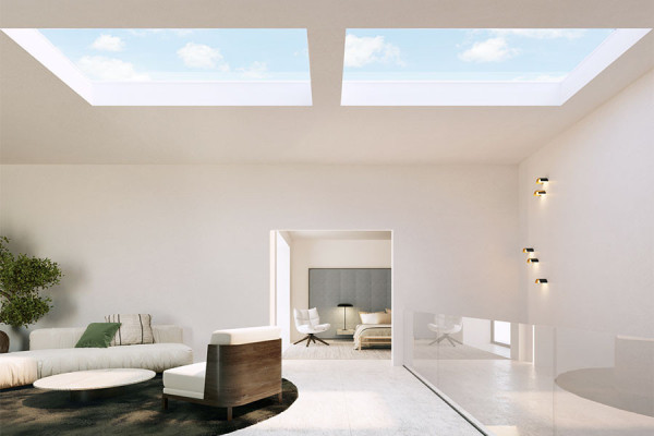 Photo #5 of the iWINDOW2 Fixed Flat Roof Window