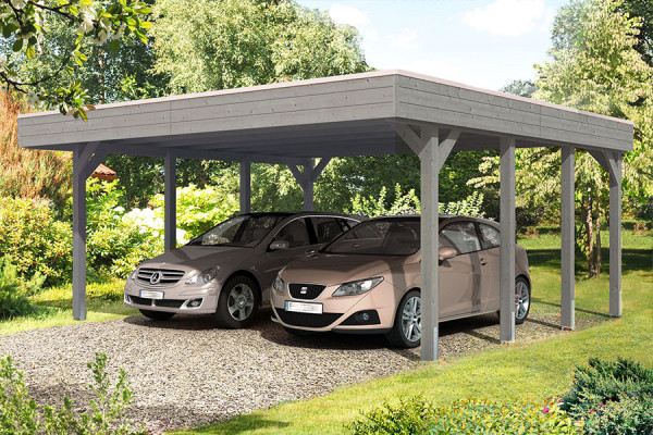 Photo n°6 of the FRIESLAND XL Self-Supporting Wood Carport