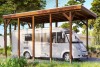 Photo n°1 du Carport Bois FRIESLAND CARAVAN Autoporté