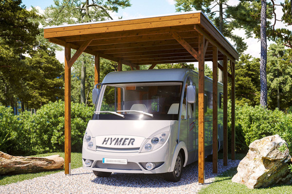 Photo #4 of the FRIESLAND CARAVAN Freestanding Wooden Carport