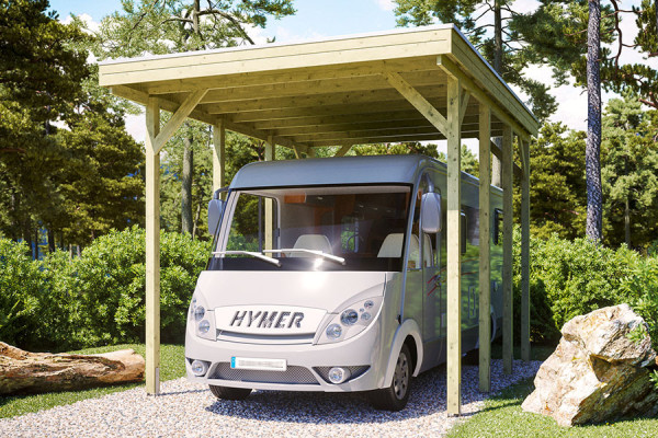 Photo n°5 of the FRIESLAND CARAVAN Self-Supporting Wood Carport