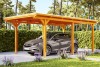 Photo n°2 du Carport Bois EMSLAND Autoporté