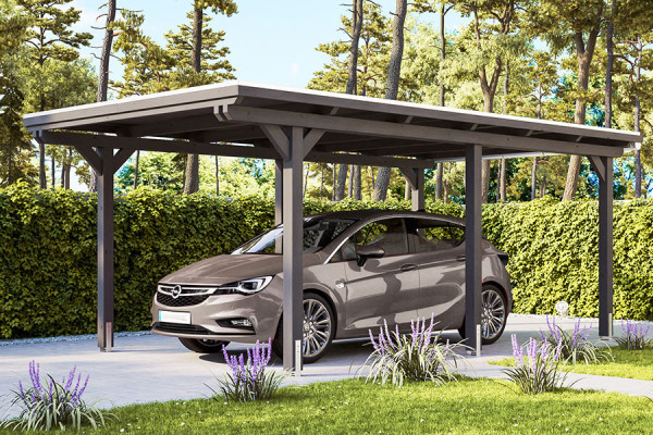 Photo #3 of the EMSLAND Freestanding Wooden Carport
