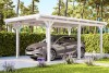 Photo n°4 du Carport Bois EMSLAND Autoporté