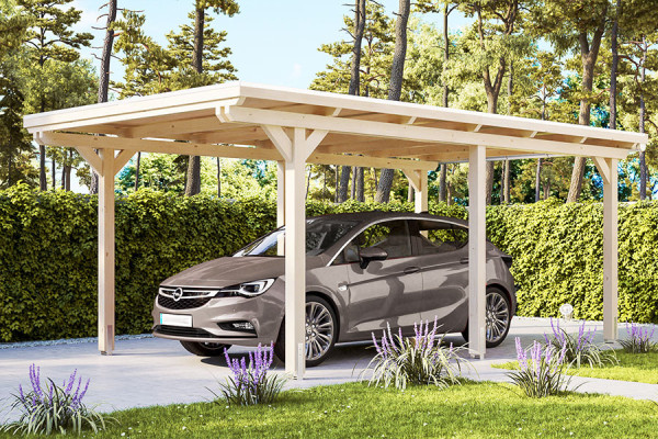 Photo #5 of the EMSLAND Freestanding Wooden Carport