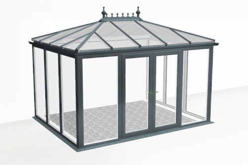 Photo n°1 of the NOTTINGHAM V4 Veranda Without Transom Windows