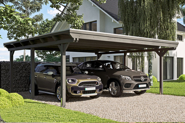 Photo #3 of the EMSLAND XL Freestanding Wooden Carport