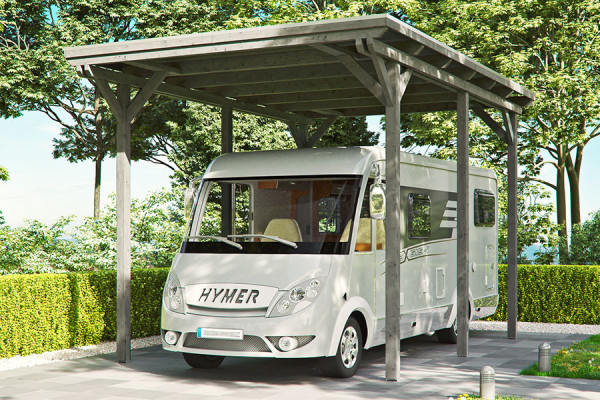 Photo no. 3 of the EMSLAND CARAVAN Freestanding Wood Carport