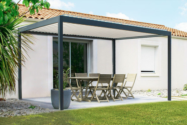 Photo #4 of the SUNLITE Freestanding Bioclimatic Pergola