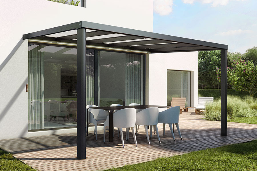 Abritez votre terrasse grâce à nos pergolas et abris en aluminium