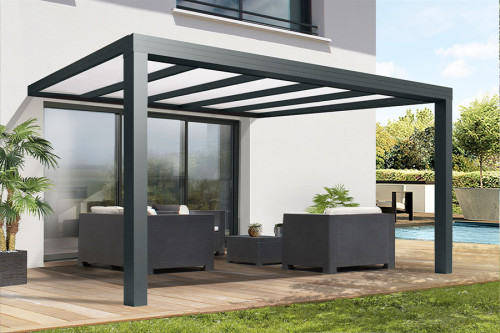 Photo n°1 of the HORIZON Aluminium Pergola