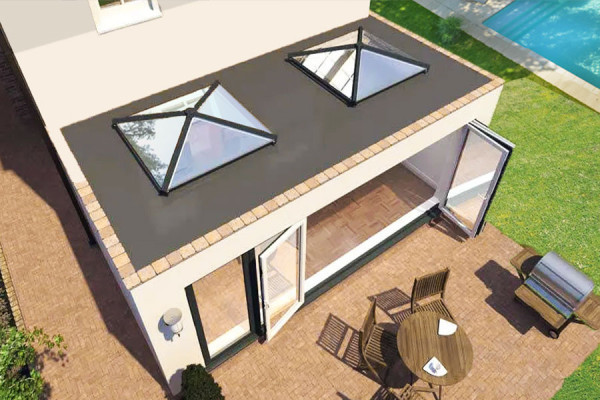 Photo #1 of the KHEOPS CLASSIC Roof Canopy