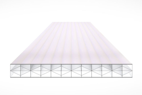 Diagram of the 16mm PRIMALITE Clear Anti-heat Polycarbonate Sheet