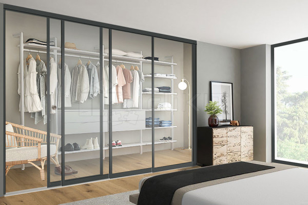 Photo #3 of the Sliding Glass Door for Dressing Room