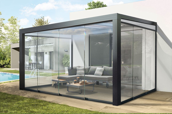 Photo n°1 of the HORIZON Aluminium Winter Garden