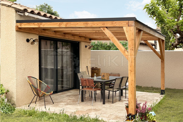 Photo n°3 of the PERGOLUX PREMIUM Roofing Cover Kit