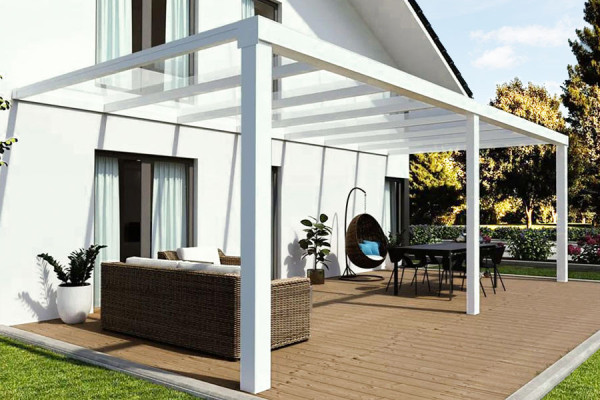 Photo n°2 of the ECOLINE Aluminium Pergola