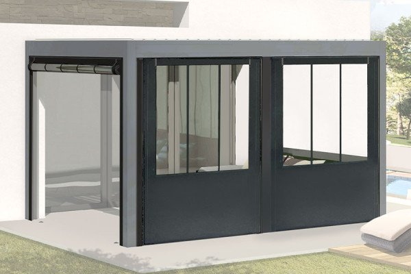 Photo #1 of the CLOSEO Closure Cover for Pergola