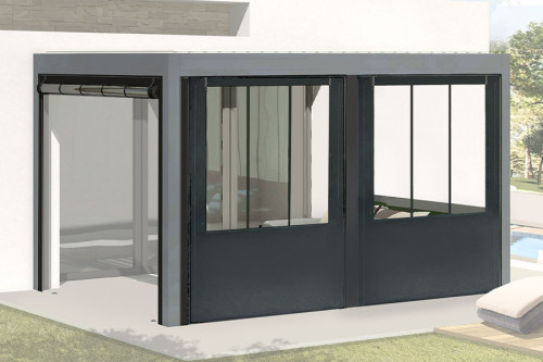 Photo #1 of the CLOSEO Closure Cover for Pergola