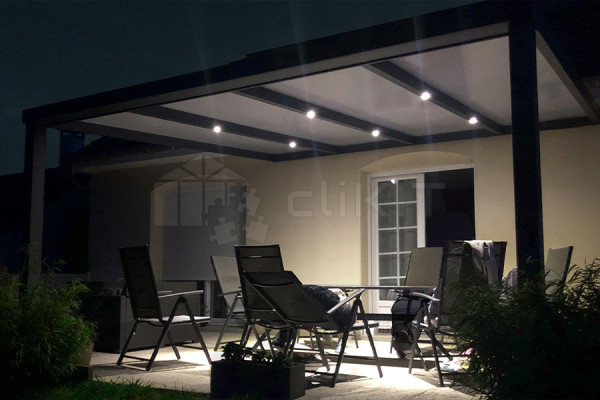 Photo #3 LED Spotlight Lighting Kit for Pergola