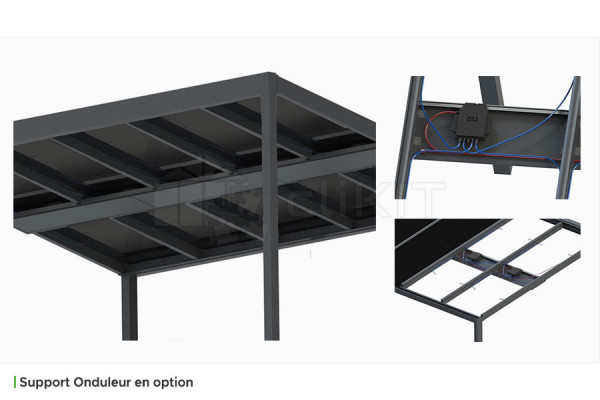 Inverter Support for TRADITION Solar Carport