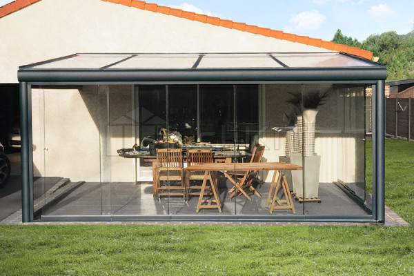 Photo #3 of the PANORAMA Aluminum Conservatory