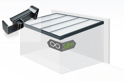 Thumbnail of the Aluminum Conservatory Roof CLIMALUX