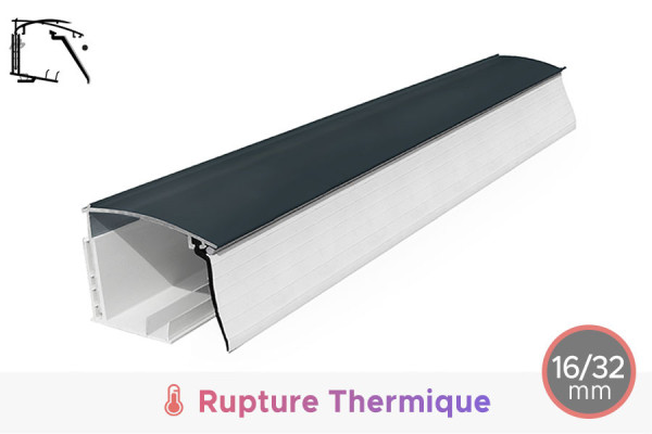 Photo n°1 du Pack Profil Mural EMP - PERGOLUX PREMIUM