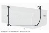 Dimensions du Pack Chêneau Gouttière GC - PERGOLUX Aluminium