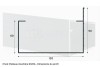 Dimensions of the G120A Gutter Pack