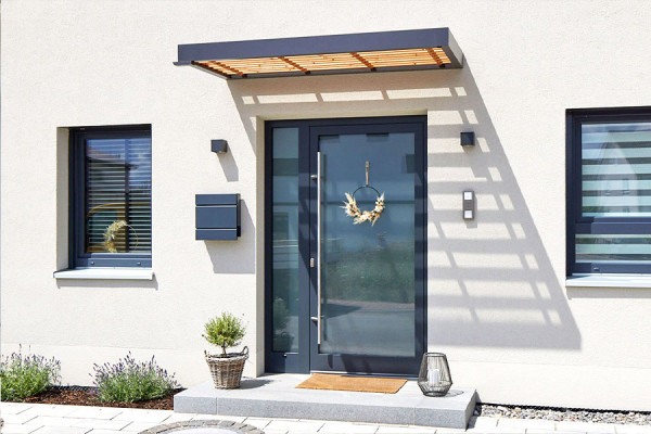 Photo n°4 de l'Auvent de Porte d'Entrée BS TIMBER-LINE