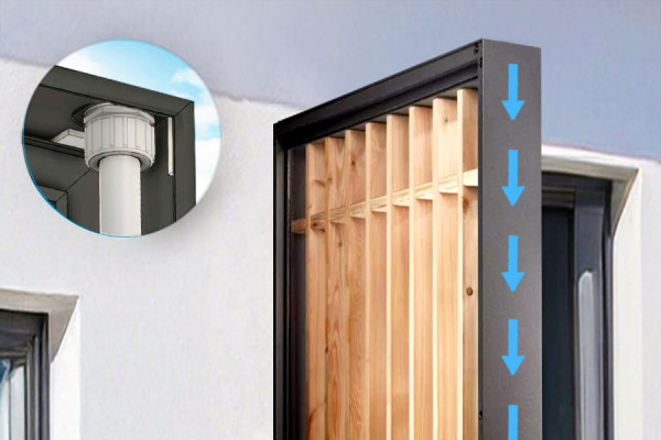 Photo n°5 de la Paroi Latérale BS/BS TIMBER-LINE