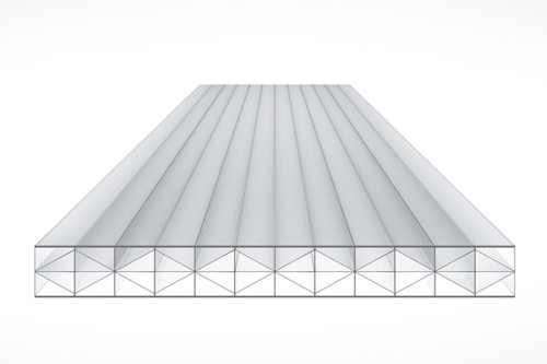 Diagram of the 16mm TOP-X5 Clear Polycarbonate Sheet