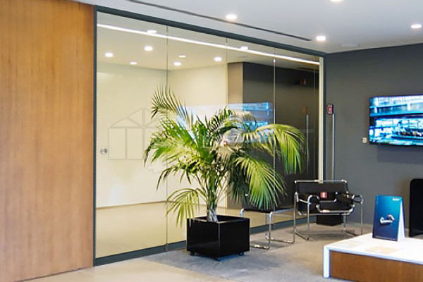 Photo #2 of the Glass Room and Office Divider