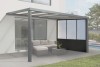 Photo n°1 de la Paroi Latérale Mixte pour Pergola
