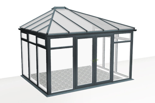 Photo n°1 de la Véranda NORWICH V2 Vitrage complet