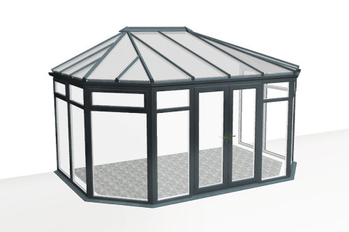 Photo n°1 of the GREENWICH V2 Veranda Full Glazing