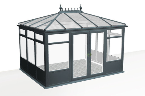 Photo n°1 of the NOTTINGHAM V3 Conservatory – Solid Base Panel