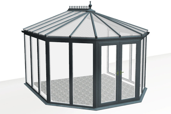 Photo No. 1 of OXFORD V4 Conservatory Glazing without Transom